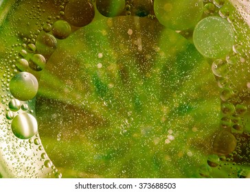 fantasy green abstract copyspace background