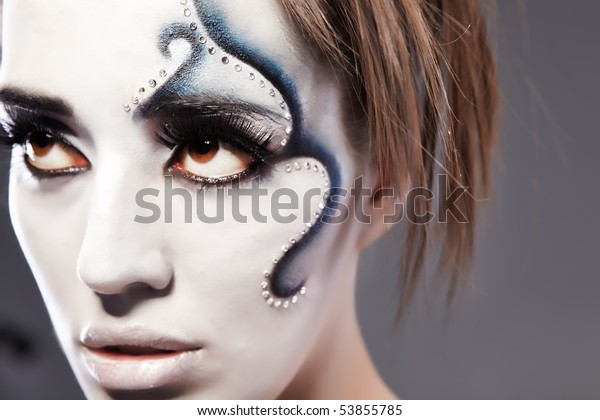 Fantasy Makeup Stock Photo Edit Now 53855785