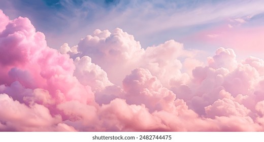 Cielo fantasía con nubes