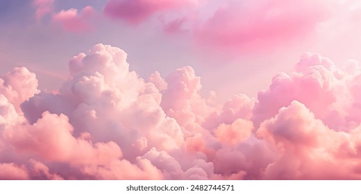 Cielo fantasía con nubes