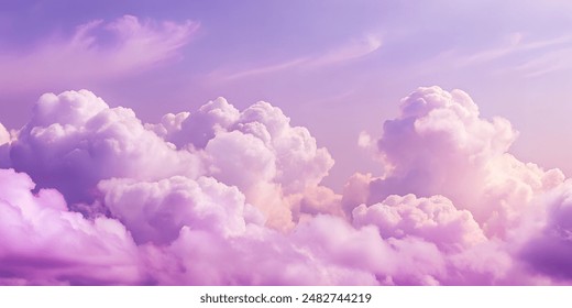 Cielo fantasía con nubes