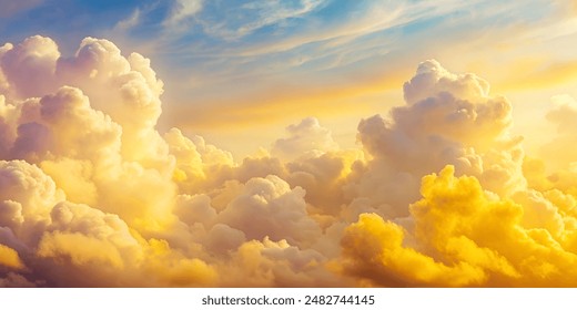 Cielo fantasía con nubes