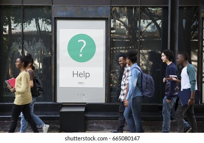 FAQ Customer Service Help Support Exclamation Graphic