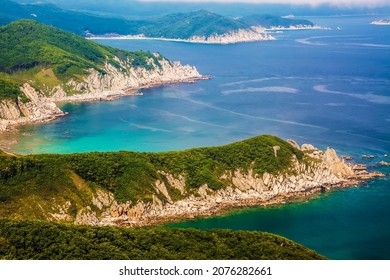 The Far East Of Russia. The Coast Of The Sea Of Japan, Top View