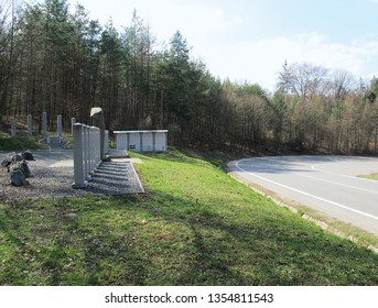 Farina Curve. Masaryk Circuit Memorial Site. Grand Prix Brno (Czech Republic)