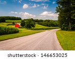 Farm along country road in Southern York County, PA.