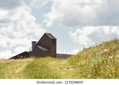 Farm Buildings For Agricultural Farming Industry To Process And Store Animal Feed