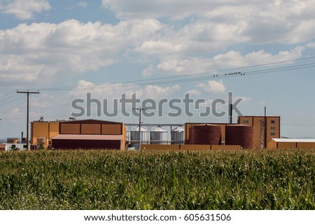 Farm in country side
