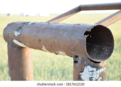 Farm Equipment Outside Of Rexburg, Idaho