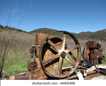 Farm Equipment In Point Mugu State Park, CA