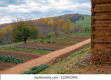 Farm At Home Of Thomas Jefferson, Monticello, Virginia