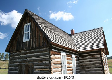 Farm Homestead In Florissant National Monument Colorado