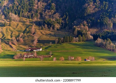 Farm House In Bavaria, Southern Germany