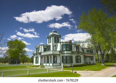 Farm And House Of The Famous Buffalo Bill Near North Platte In Nebraska