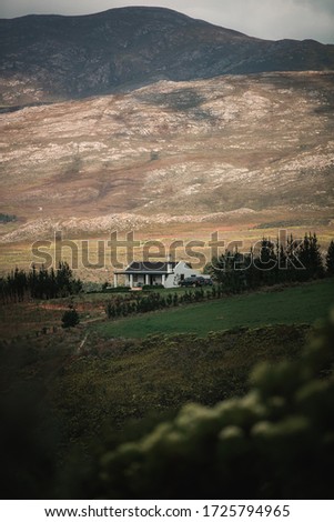 farm house in the valley