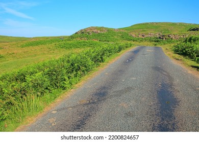 Farm Lands On The Inner Hebrides Island Mull