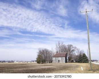 The Farm Landscapes In West Lafayette, Indiana