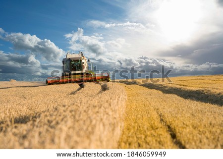 Similar – Image, Stock Photo Agricultural machinery.