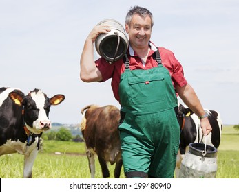 11,576 Man Milking Cow Images, Stock Photos & Vectors | Shutterstock