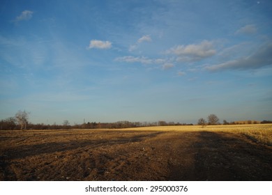 Farmers Field In Southern Ontario 