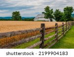 Farmfields on the Battlefield, Antietam National Battlefield, Maryland USA, Sharpsburg, Maryland