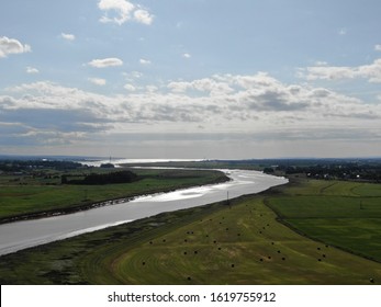 Farming Along The Salmon River Near Truro, Nova Scotia