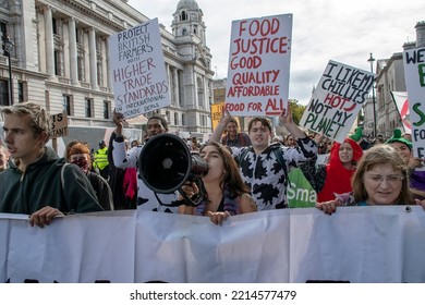 Farming –Food   Climate Justice Now –Farmers Protest  London  15-10-2022