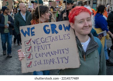 Farming –Food   Climate Justice Now –Farmers Protest  London  15-10-2022