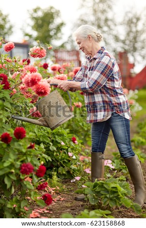 Similar – Foto Bild Pinke Dahlienblüte