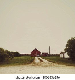 Farmyard In Manitoba