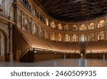 Farnese theatre (Teatro Farnese) - renaissance theatre in the Palazzo della Pilotta, Parma, Italy