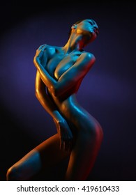 Body painting nude