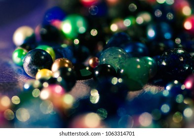 Fashion Beads For Handcraft Jewelry, Bokeh