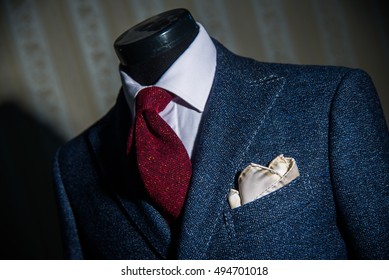 Fashion, Bespoke Suit Detail