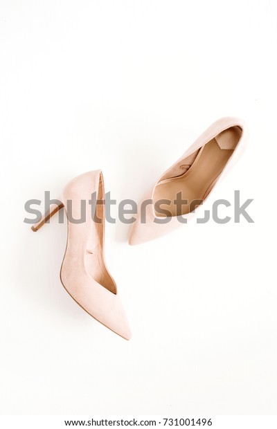 pale pink slingback shoes