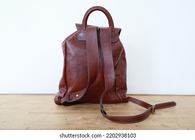 Fashion Brown Leather Handbag Purse 