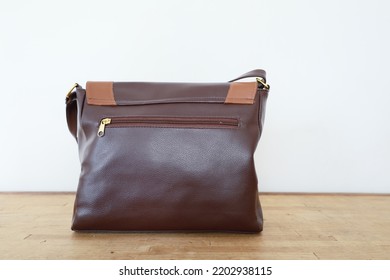 Fashion Brown Leather Handbag Purse 