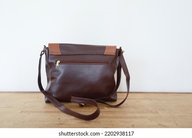 Fashion Brown Leather Handbag Purse 