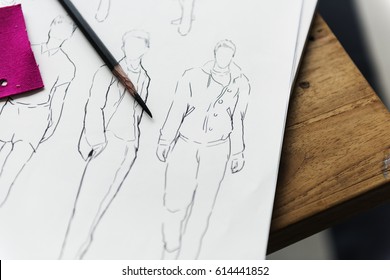 Clothes Drawing Images, Stock Photos & Vectors | Shutterstock