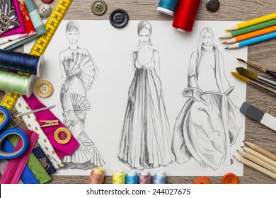 Fashion Design Sketch 