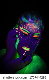 44,641 Neon color face Images, Stock Photos & Vectors | Shutterstock