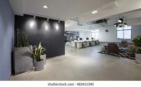 Mode und moderne Büroeinrichtung