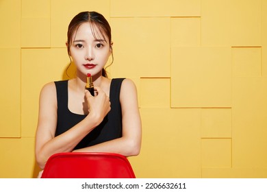 Fashion Portrait Young Woman Black Dress Stock Photo 2206632611 Fashion Portrait Young Woman Black Dress Stock Photo 2206632611