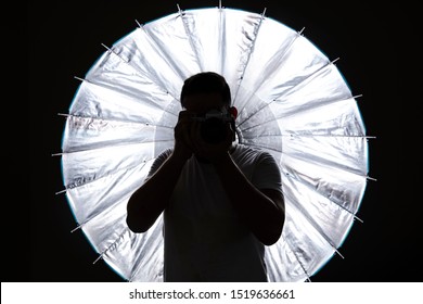 Fashion Shoot Photographer Backlight Giant Parabolic Reflector