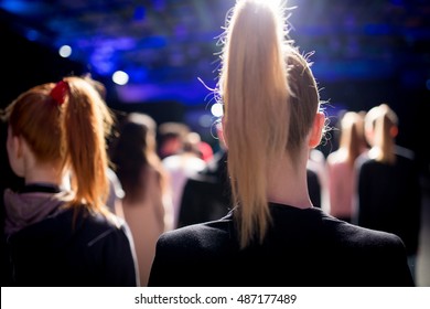 Fashion Show, A Catwalk Event Backstage