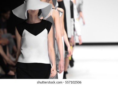 Fashion Show, Catwalk Event, Runway Show, Fashion Week themed photo. - Shutterstock ID 557102506