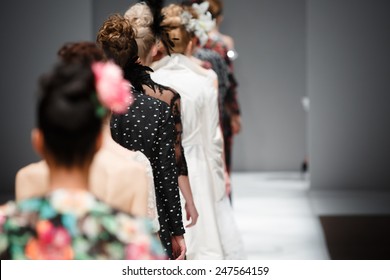 Fashion Show, Catwalk Runway Show Event, Fashion Week themed photograph. - Shutterstock ID 247564159