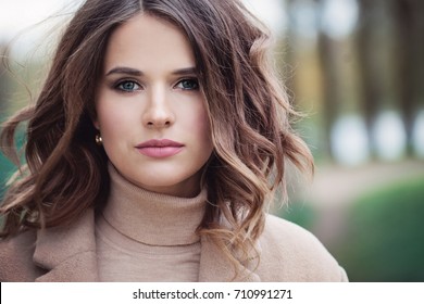 Brown Hair Woman Images Stock Photos Vectors Shutterstock