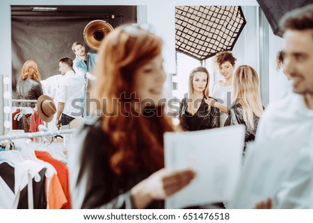 Similar – Image, Stock Photo backstage