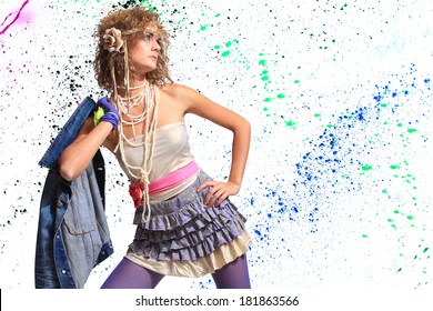 80s Fashion High Res Stock Images Shutterstock